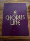 A Chorus Line 2006 Broadway Revival Souvenir Program   Poster Gerald Schoenfeld