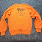 Vintage Hamburg Pa Jaycees King Frost Parade Lee Orange Sweatshirt Medium