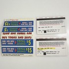 Disney World Vintage 1 Day Park Hopper Lot Of 2 Tickets June 6  2001