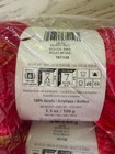Bernat Softee Chunky Yarn 3 Skeins New Factory Sealed Red Destash