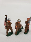 Barclay Vintage Manoil Lead Toy Soldier Flag Bearer