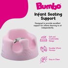 Bumbo Infant Floor Seat Baby Sit Up Chair With Adjustable Harness  Cradle Pink
