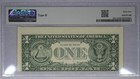 Error 1999  1 Federal Reserve Note Boston Pmg 64 Choice Unc Inverted Overprint