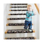 Rora Bullnose Carpet Stair Treads Non-slip Stair Treads For Wooden Steps wash   