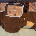 Y2k Retro Disney Nylon Tote Winnie The Pooh Diaper Bag Set 4pc