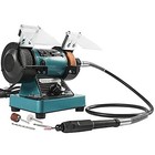  Mini Bench Grinder With Variable Speed For Polishing  Buffing  And Jewelry 