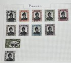 British Commonwealth Stamps Lot Straits Settlements Brunei North Borneo Rhodesia