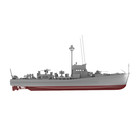 Presale 1 1250 Usn Sc-497 Class Submarine Chaser Full Hull