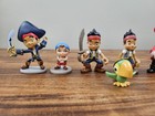 9 Disney   s Jake And The Never Land Pirate Action Figure Characters Toy Lot Read