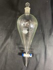 Pyrex 1000ml Thick Wall Squibb Separatory Funnel Stopcock  27 Neck 6404-1l