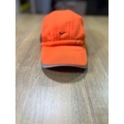 Vintage Nike Hat Cap Strapback Orange Tailwind 7 Panel Reflective Tennis Cycling