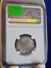 1809 G  Brit Historical Medal Bronze Bhm-647 Jubilee Ngc Ms 64 Silvered  mf-3531