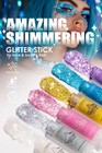 Sequins Glitter Gel Eyeshadow Face Body Paint 6 Colors Makeup