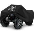 Atv Cover Waterproof 4 Wheeler Cover  Fits Up To 82  Xl-82 l  47 w  45 h Black