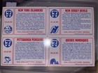 1985 7-eleven Uncut Sheet Mario Lemieux Rookie Rare Uncut