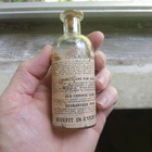 Kuhn s Rheumatic Remedy Chicago Label Only 1906 Hand Blown Medicine Bottle