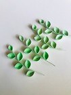40pcs Diy Paper Quilling Handmade Leaves Branches Paper Craft Card Art Many Deco