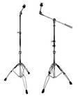 Drum Hardware Pack 4 Cymbal Boom Stands And Hi Hat Cymbal Stand Heavy Duty Stand