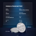 Upto 100x 3v Cr2016 Button Coin Cell Ecr2016 Lithium Watch Batteries Pkcell Lot