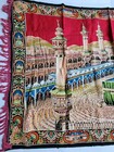 Tapestry Of The Kaaba  Fabric Wall Hanging  60   x38    Made In Turkey - New