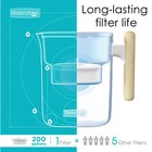 Waterdrop Chubby 10-cup Water Filter Pitcher With 4 Filter nsf Certified 200 Gal
