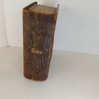 Antique Photo Album  5 5 x 4 5   Some Pictures   Index To Portraits With Names 