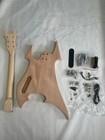 Us Warehouse Diy Electric Guitar Kit Bc Style Mahogany Body neck