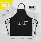 Rotanet Stripe Stretch Apron For Men Women Chef Big And Tall Large Striped