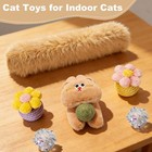 Lnovant 6-piece Cat Toys Variety Pack For Indoor Cats With Catnip  Multicolor