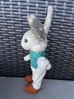 Nikili Male Steiff Rabbit Vtg Button   Flag Germany 10    1948-1960 No Id Bit Worn