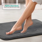 3 Pieces Bathroom Rugs Set Memory Foam Bath Rugs Non-slip Bath Mat Carpets Set