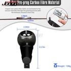 Carbon Fiber Pdk Gear Shifter Knob Replace For Porsche 992 911 Gt3 Carrera Turbo