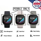 Fitbit Sense Activity Tracker Fitness Smartwatch In Box-black   Gray  white