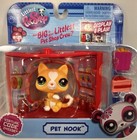 Littlest Pet Shop G7 Pet Nook - Lps 175 176 177   178 Set Lot Of All 4 2024  New