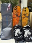 Kiteboarding Equipment - Complete Set -  Six Kites  Three Boards  Three Harness