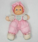 Vintage 1990 Puffalump Kids 13  Plush Fisher Price Baby Doll Pink