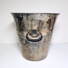 Vintage Mcm Eisenberg-lozano English Silver Plated Ice Bucket