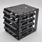 5 25  To 4x 3 5  Sata Sas Hard Drive Hdd Cage Rack Tray Caddy Cd-rom Bay Slot