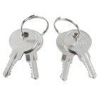 4x Universal Keys Ch545 For Truck Trailer Rv Camper Toolbox Safety Silvery