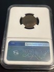 1967 Lincoln Cent     Mint Error      Struck 50  Off Center  full Date - Ngc Au58 Rb