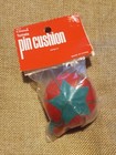 Vintage 80s Dritz Corp Clinton Tomato Pin Cushion