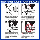 Ear Protection Slim Fit Soft Foam Earplugs - 7 Pair With Travel Case Small Size 