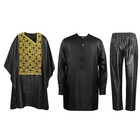 Dashiki For Men Mens Caftan African Boubou Embroidered Traditional Clothing