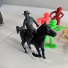 Vintage Plastic Cowboys And Indians Toys Marx Tim-mee  