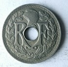 1917 France 25 Centimes - Au - Key Date - Huge Value Coin - Premium Bin  17