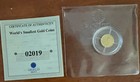 American Mint Liberia  25   999 Gold World s Smallest Coins Abraham Lincoln