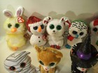 Ty Beanie Boos Holiday Plush Christmas Halloween Easter Valentines Pets Lot