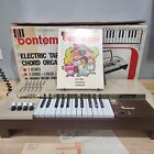 Bontempi B4 Electric Table Chord Organ   Music Book Tested Works Preowned W  Box
