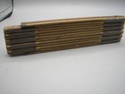 Vintage Wood Folding Measurer Ruler 71   Inches Patented