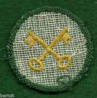 Girl Scout Badge - Cheesecloth Back - Housekeeper - Free Shipping